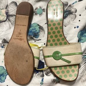 Kate Spade size 7 sandals made in italy